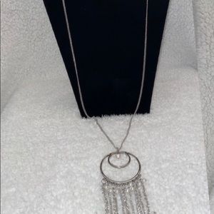 Paparazzi Out Of Bounds Shimmer - White - Necklace